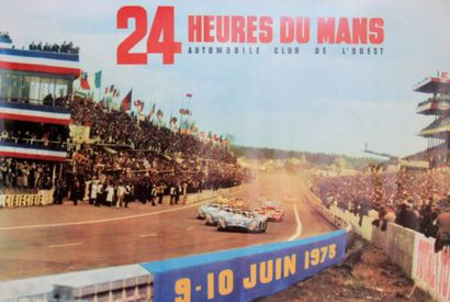DELOURMEL André (photo) 24 HEURES DU MANS. “AUTOMOBILE CLUB DE L’OUEST “.Juin 1973...