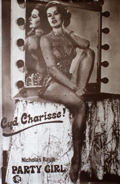 CYD CHARISSE MGM. PARTY GIRL. 1980 Imp.Bedos (offset) - 120 x 80 cm - Non entoilée,...