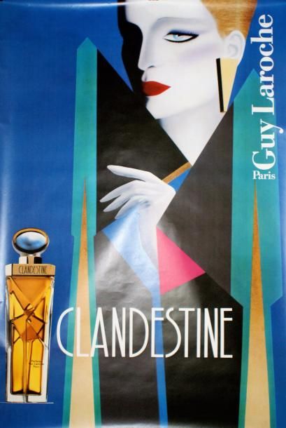 RAZZIA (1950) GUY LAROCHE.”CLANDESTINE”.Vers 1985-1986 Bedos 2 imprimeurs, Paris...