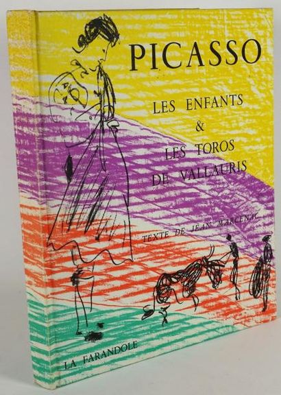 PICASSO Les enfants et les toros de Vallauris. Texte de Jean De Marcenac. Editions...
