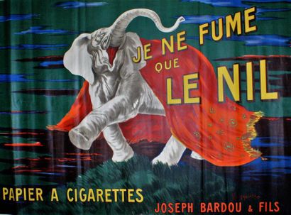 CAPPIELLO LEONETTO (1875-1942) JE NE FUME QUE LE NIL.PAPIER A CIGARETTES. 1912 Imprimerie...