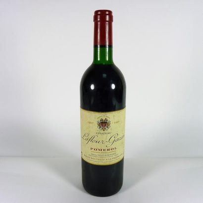 null CHATEAU LAFLEUR GAZIN 1997 Etiquette légérement tachée , niveau légérement bas...