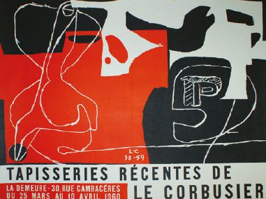 LE CORBUSIER (1887-1965) La Demeure.TAPISSERIES RÉCENTES de LE CORBUSIER. 1960
Sans...