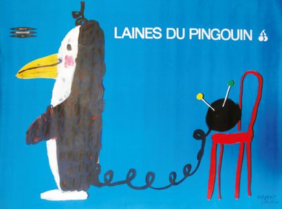 LEUPIN Herbert (1916-1999) LAINES DU PINGOUIN. Vers 1950
Imp. Bedos & Cie, Paris...