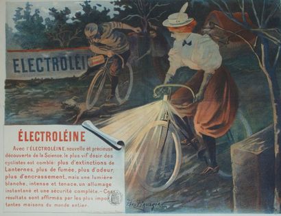 BALLURIAU Paul (1860-1917) ÉLECTROLÉINE.”Nouvelle et précieuse découverte.. le plus...