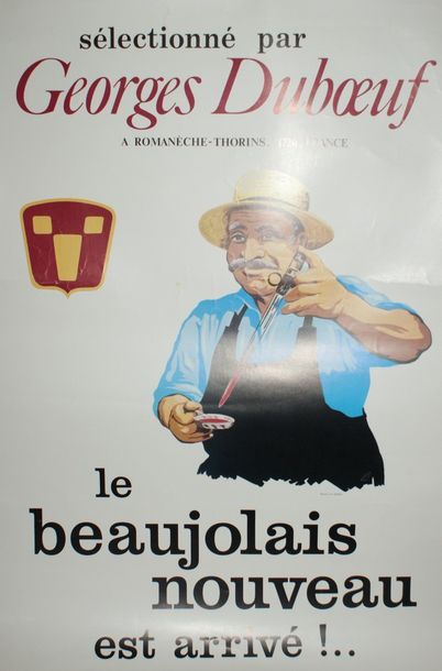 BOREL Luc GEORGES DUBOEUF à Romanèche-Thorins.”LE BEAUJOLAIS NOUVEAU EST ARRIVÉ !”....