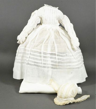 Léontine ROHMER (1850-1860) Poupée de mode de type Parisienne, avec tête et buste...