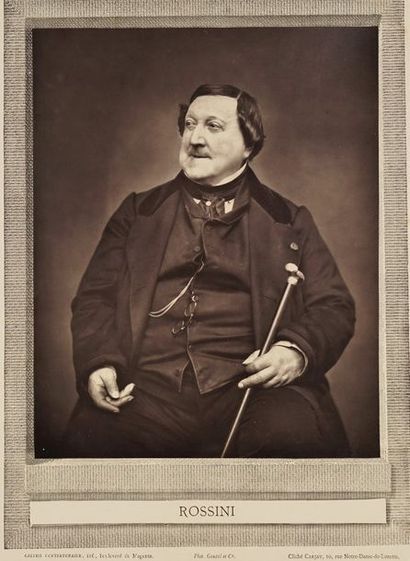 LA GALERIE CONTEMPORAINE Portraits d’hommes célèbres : Victor Hugo, Gounod, Alexandre...
