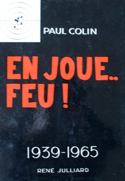 COLIN PAUL (1892-1985) COURAGE AMIS DE LA FLEUR DE L’AGE.... Dessin - Signé - 24...