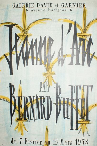 ARMAN Fernandez (1928-2005) & BUFFET Bernard (1928-1958) (3 affiches) TROPHÉE LANCÔME....