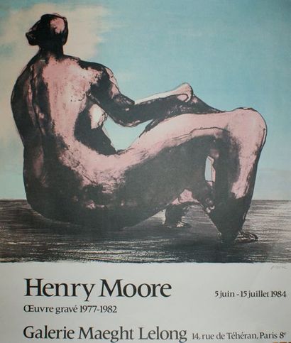 MOORE Henry (1898-1986) (2 affiches)