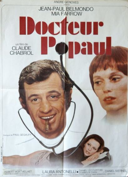 BELMONDO Jean-Paul (2 affiches) TENDRE VOYOU. Film de J.Becker, dialogue Michel Audiard...