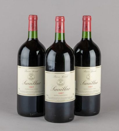 null 3 magnums
PAUILLAC «Réserve Spéciale» - DOMAINE BARONS DE ROTHSCHILD (LAFITE)...