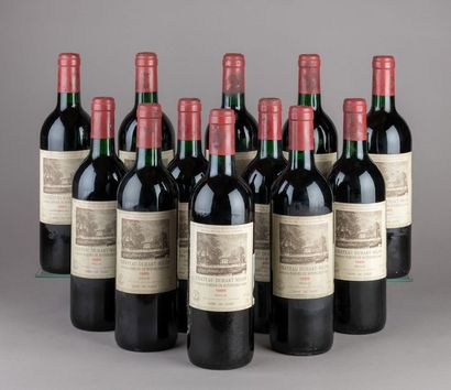 null 12 bouteilles
CHÂTEAU DUHART MILON 4é GCC - Pauillac 1985
Etiquettes légèrement...