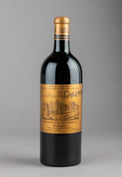 null 1 bouteille
CHÂTEAU D'ISSAN 3é GCC - Margaux 1926
Bouteille reconditionnée....