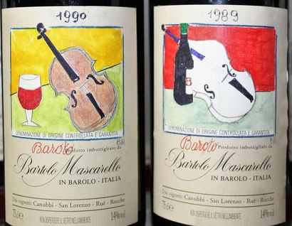 null 10 bouteilles
Italie: BAROLO - B. MASCARELLO MILLESIMES 1989 et 1990 9 bouteilles...