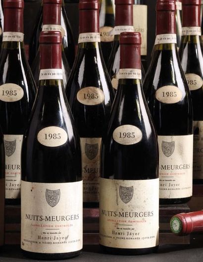 null 1 bouteille
NUITS St. GEORGES 1er cru «Les Meurgers» - Henri JAYER 1985
Etiquette...