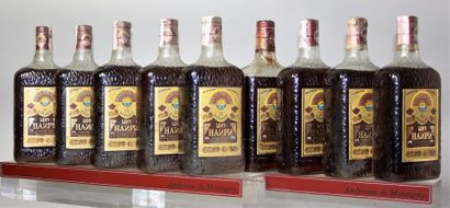 9 bouteilles Arménie - BRANDY NAIRY 20 ans...
