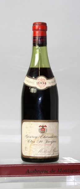 null 1 bouteille GEVREY CHAMBERTIN 1er cru "Clos St. Jacques"- MOILLARD - GRIVOT...