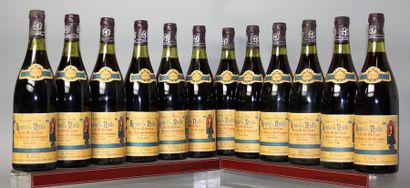null 12 bouteilles NUITS St. GEORGES 1er cru "Les Didiers St. Georges Cuvée CABET"...