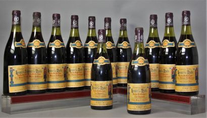 null Lot de 12 bouteilles NUITS St. GEORGES des HOSPICES DE NUITS - Albert BICHOT...