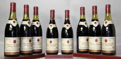 null 8 bouteilles NUITS St. GEORGES 1er cru " Clos de La Maréchale" - DOMAINE FAIVELEY...