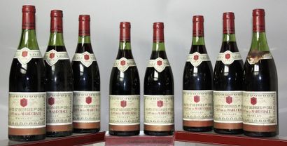 null 8 bouteilles NUITS St. GEORGES 1er cru " Clos de La Maréchale" - DOMAINE FAIVELEY...