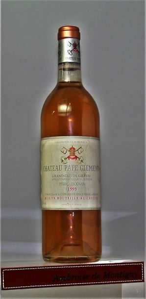 1 bouteille CHÂTEAU PAPE CLEMENT Blanc Cru...