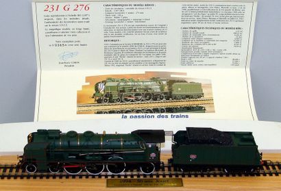 CLUB JOUEF Locomotive 231 G 276 SNCF. Série limitée. Porte le n° 0365.