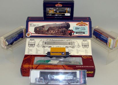 BACHMANN – MEHANO – ELECTROTREN -LILIPUT marchandises. Locomotive 131 « BRITISH RAILWAYS...