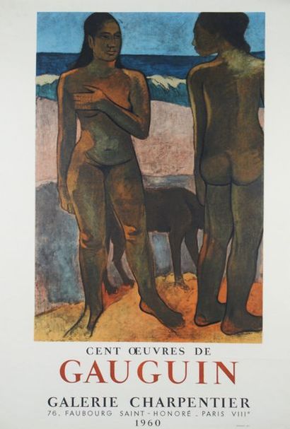 GAUGUIN Paul (d’après) Galerie Charpentier. CENT OEUVRES DE GAUGUIN. 1960 Mourlot...