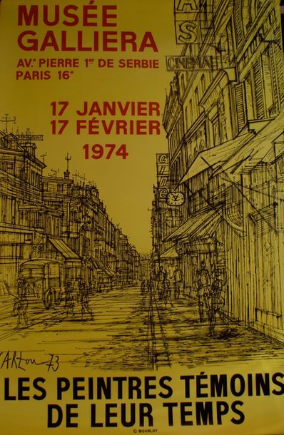 CARZOU Jean (1907-2000) (4 affiches)