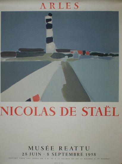 DE STAËL Nicolas et MANESSIER Alfred (2 affiches)