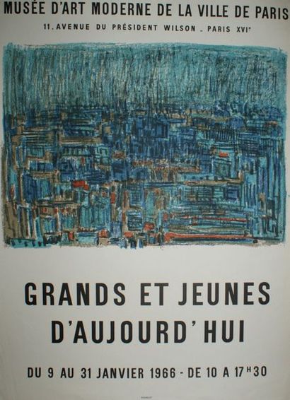 DIVERS ( 3 AFFICHES) MAX PAPART- PICART LE DOUX (1958) et GRANDS et JEUNES D’AUJOURD’HUI...