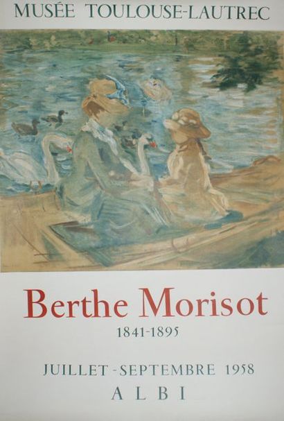 MUSÉE TOULOUSE LAUTREC, ALBI BERTHE MORISOTJuillet-Septembre 1958 Mourlot -73 x 52...