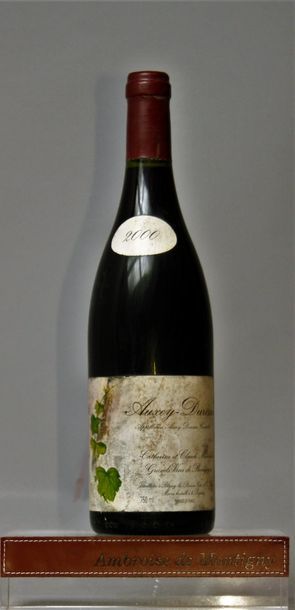 AUXEY DURESSES - Catherine & Claude MARECHAL 2000 1 bouteille - Etiquette tachée...