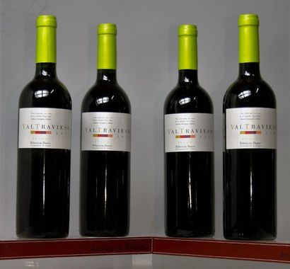 VINS D'ESPAGNE - RIBERA DEL DUERO ET CASTILLA 4 bouteilles VAL TRAVIESO - RIBERA...