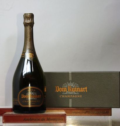 CHAMPAGNE DOM RUINART 1996 1 bouteille - Coffret .