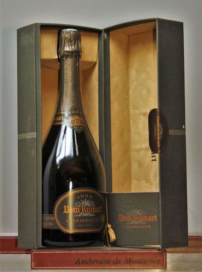 CHAMPAGNE DOM RUINART 1996 1 bouteille - Coffret .