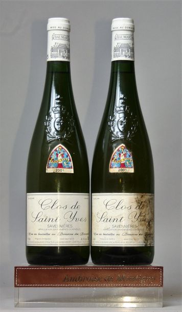 VINS VALLEE DE LA LOIRE - DOMAINE DES BAUMARD 3 bouteilles "Clos Sainte Catherine"...