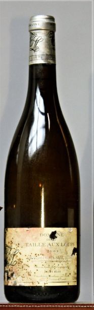 MONTLOUIS - Domaine de la TAILLE aux LOUPS 2005 - Jacky BLOT 3 bouteilles- 1 étiquette...