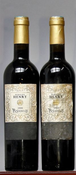 VINS MOELLEUX de LANGUEDOC et GAILLAC : 2 bouteilles VIN PASSERILLE - Domaine Henry...