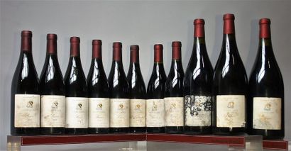 CLOS MARIE - Pic St. Loup 7 bouteilles "Cuvée SIMON" 1 1998, 1 de 2000, 3 de 2002...
