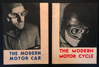 FASCICULE THE MODERN CAR AND THE MODERN CYCLE. COUVERTURES DE MAURICE BECK- FASCICULES...