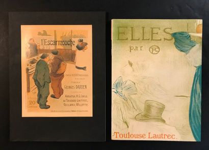 Toulouse Lautrec ELLES. PLANCHES IMPRIMEES EN LITHOGRAPHIES PAR MOURLOT. Editeur...