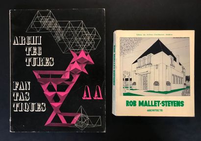 COLLECTIF ROB MALLET-STEVENS. ARCHITECTURE. Editeur . Ed DES ARCHIVES D'ARCHITECTURE...