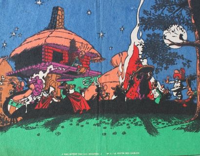 UDERZO LE FESTIN DES GAULOIS (n°3) et PRÉPARATION DE LA POTION MAGIQUE (n°4).1968...
