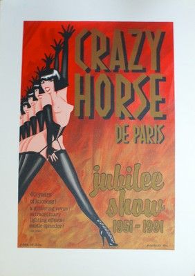RAU Charles & Zara NEVADA CRAZY HORSE de PARIS. “JUBILEE SHOW, 40 years of success”.1991...