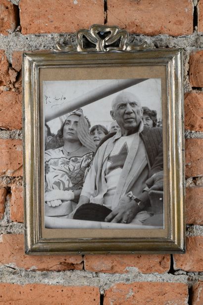 Pablo Picasso collezione privata Fotografia alla gelatina d'argento Foto firmata... Gazette Drouot