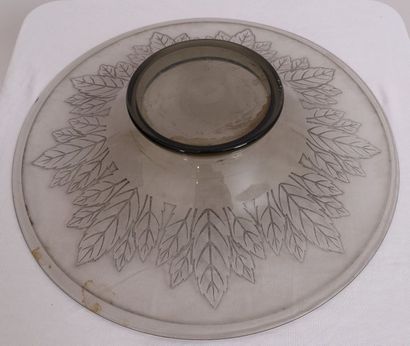 null COUPE EN VERRE "AUX FEUILLES" 1960

En verre gravé à motifs de feuilles.

Epoque...